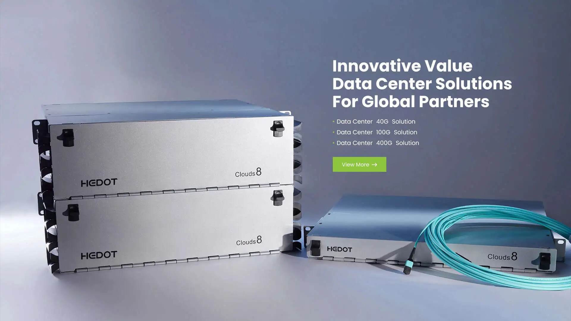 حلول مركز بيانات القيمة المبتكرة للشركاء العالميين